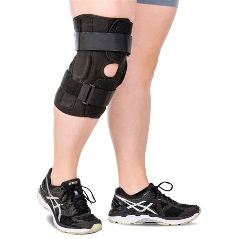 Buy Braceability Rom Hinged Knee Brace Adjustable Compression Sports