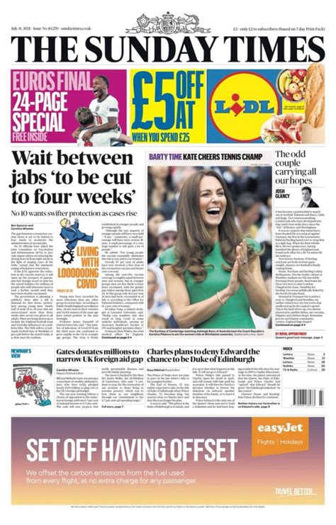 sunday times front page 15th of november 2020 tomorrow s papers today