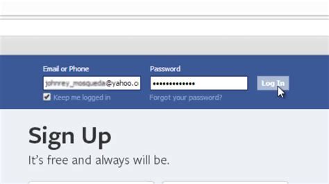 How To Log In To Facebook 7 Steps With Pictures Wikihow