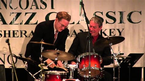 Drum Battle Dave Bennett Quartet Suncoast Jazz Classic 2015 Youtube