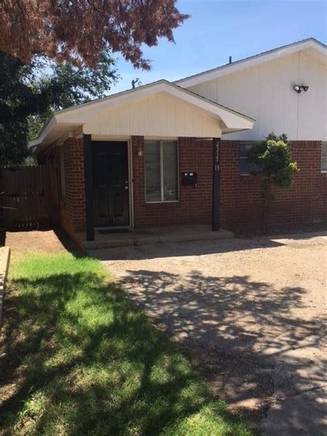 2317 15th St Lubbock TX 79401 Townhouse For Rent In Lubbock TX
