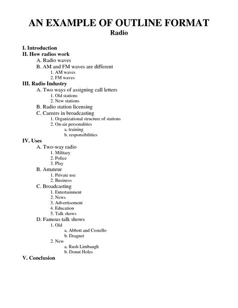 Apa 7th Edition Outline Template Word