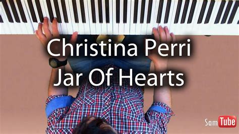 Christina Perri Jar Of Hearts Piano Lyrics Youtube