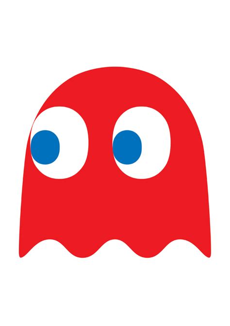 Pac Man Ghost Blinky Drawing Free Image Download