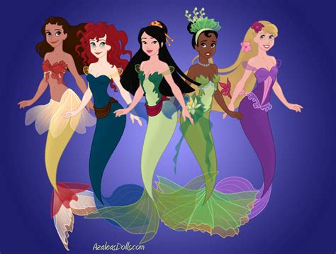 Disney Princess Mermaid 2 By Fenixfairy On Deviantart
