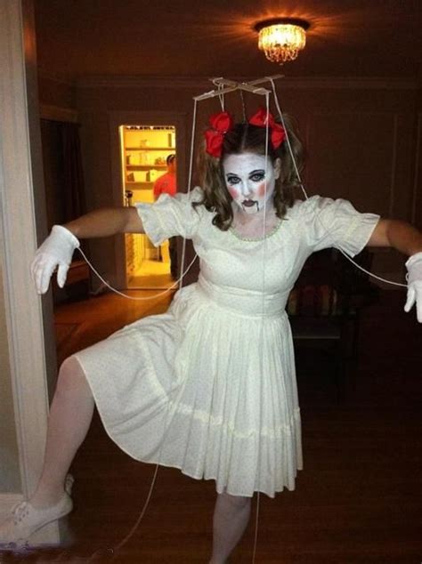 Homemade Doll Costume Ideas Scary Doll Costume Doll Halloween
