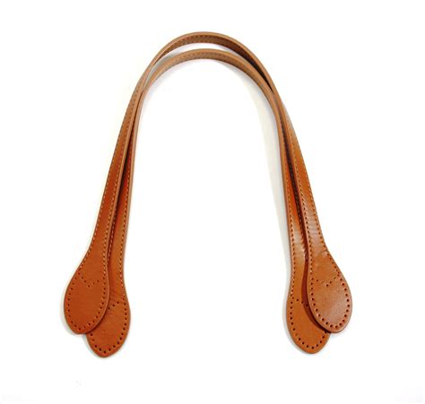 23 Byhands Genuine Leather Purse Handles Shoulder Bag Strap Camel