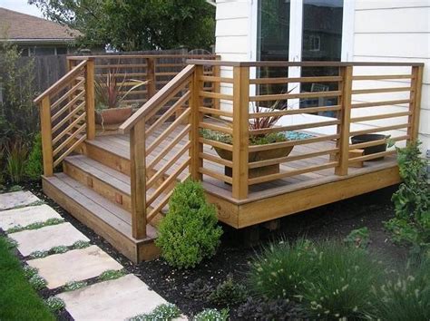 Whether its used for landscaping, outside storage or a second outdoor living area, be sure to put it to good use! Nice Concept and Design of Horizontal Deck Railing for ...