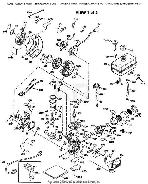 Tecumseh Hsk600 1627s 1627s Hsk600 Parts Diagram For Engine Parts List 1