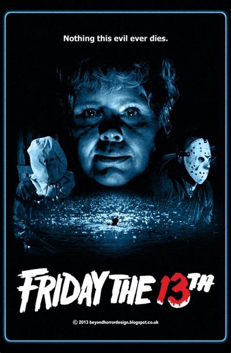 Friday The 13th Giant Wide 24 X 42 Movie Poster Horror Halloween