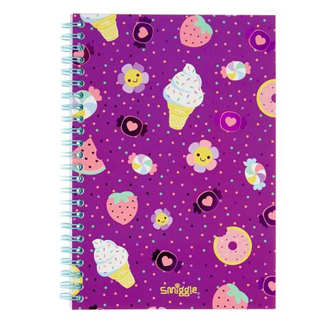 Image For A5 Here Now Lined Notebook From Smiggle Uk Cute Notebooks