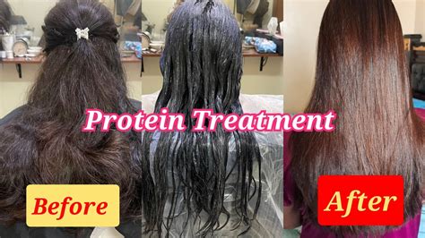 Protein Treatment Before And After Hair Protein Treatment Jubail Saudi Arabia Youtube