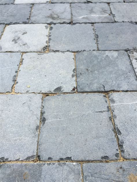 Limestone Square Cobbles In Tobacco Dock Garden Wapping London