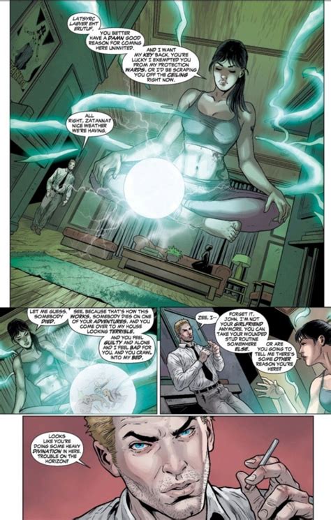 Zatanna And Constantine Zatanna Dc Comics Justice League Dark Dc Comics Wallpaper