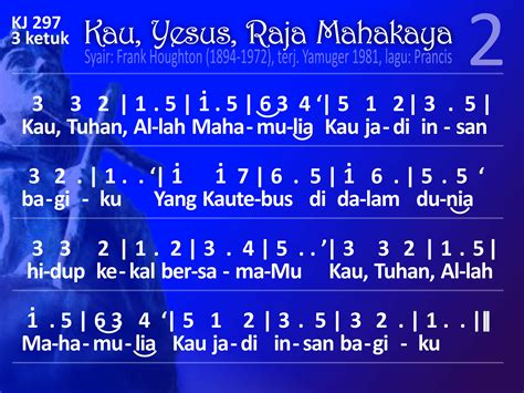 KidungOnline.com - KJ 297 KAU, YESUS, RAJA MAHAKAYA