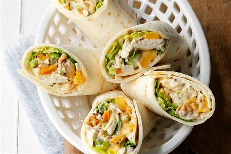 Hähnchen- Wraps Rezept