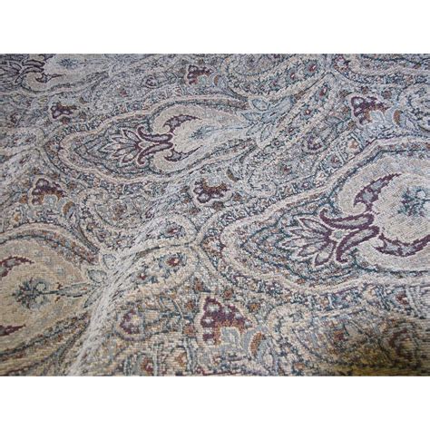 3 Yards Heavy Chenille Paisley Upholstery Fabric from faywrayantiques on Ruby Lane