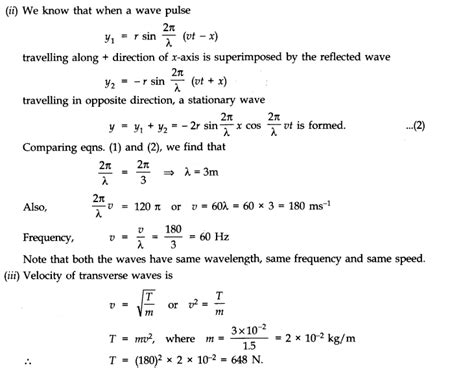 Ncert Solutions For Class 11 Physics Chapter 15 Waves