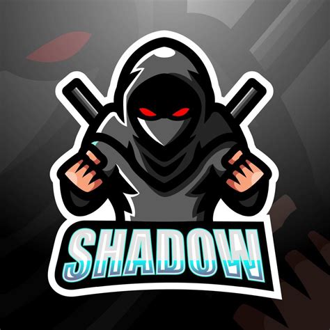 Shadow Mascot Esport Logo Design 5910255 Vector Art At Vecteezy