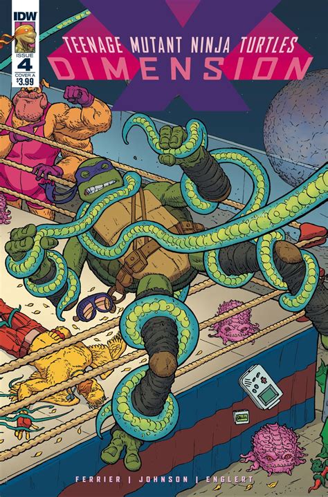 Teenage Mutant Ninja Turtles Dimension X 4 Pitarra Cover Fresh Comics