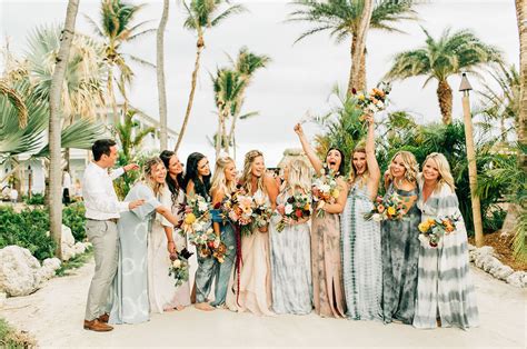 Tropical Laid Back Beach Front Wedding In The Florida Keys Green Wedding Shoes