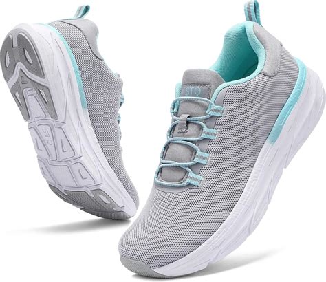 Stq Walking Shoes Women Slip On Breathable Tennis Fashion Sneakers For
