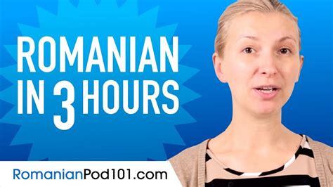 Learn Romanian In 3 Hours All The Romanian Basics You Need Youtube