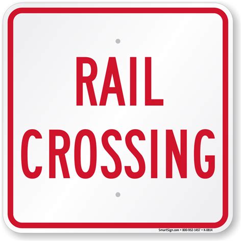 Railroad Crossing Signs Railroad Signs