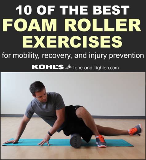 10 Of The Best Foam Roller Exercises Tone And Tighten