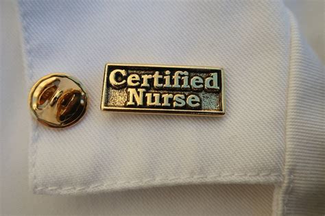 Certified Nurse Gold Lapel Pin Lapelpinplanet