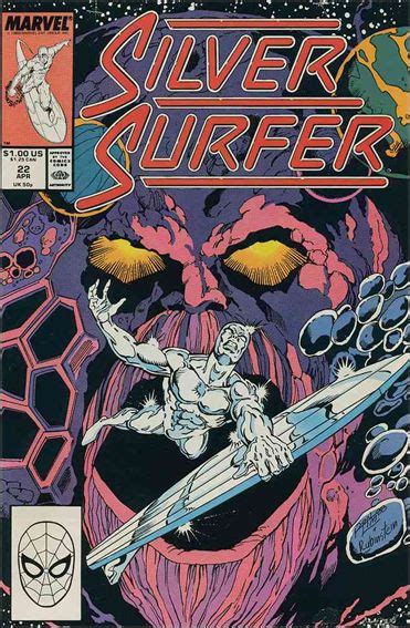 Silver Surfer 22 A Apr 1989 Comic Book By Marvel