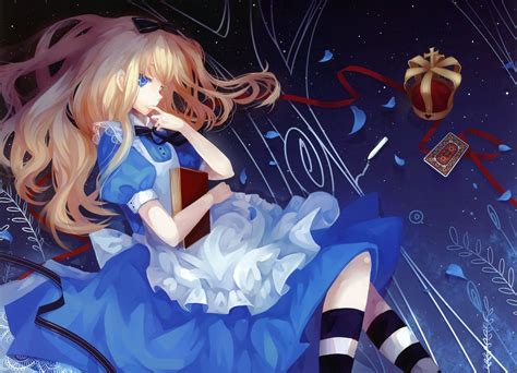 Anime Alicia En El País De Las Maravillas Fondo De Pantalla Alice