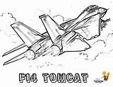Coloring Airplane Tomcat F14 Pages Military Supersonic Colouring Fighter Jets Air Force Yescoloring Book Kids Boys Sheet F14d Mighty sketch template