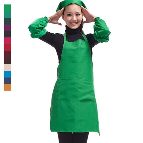 Concise Kitchen Women Apron Adult Home Cooking Apron Sleevelet Waterproof Aprons Bib For Woman 1