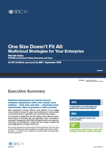 One Size Doesnt Fit All Multicloud Strategy For Your Enterprise