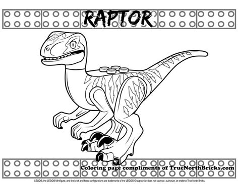 Lego Jurassic Park Coloring Pages At Getcoloringscom Free Printable