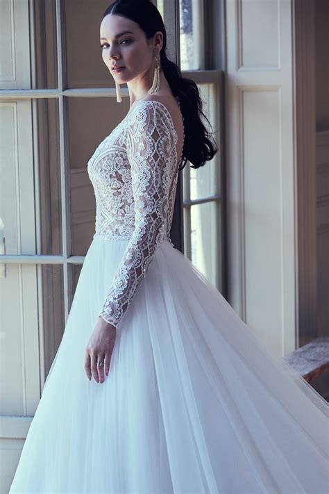 Mallory Dawn Ball Gown Wedding Dress By Maggie Sottero Weddingwire Com