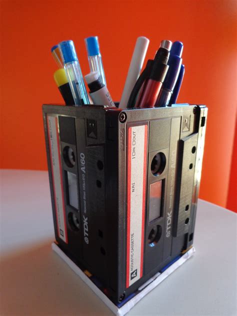 Cassette Tapes Pencil Box : 7 Steps (with Pictures) - Instructables