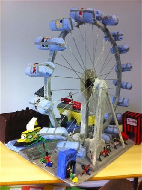 The Finished London Eye Sculpture Come And Learn How To Make Papier
