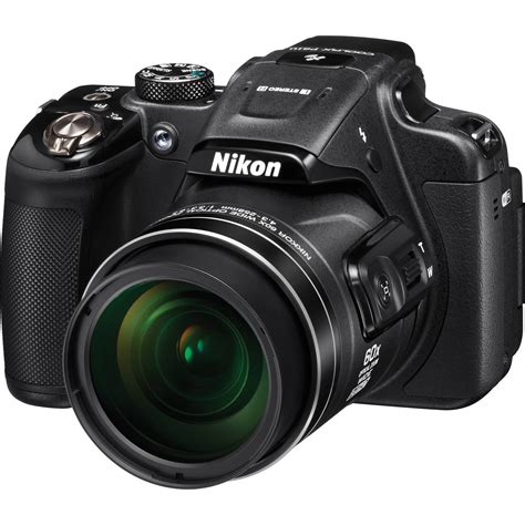Nikon Coolpix P610 Digital Camera Black 26488 Bandh Photo Video