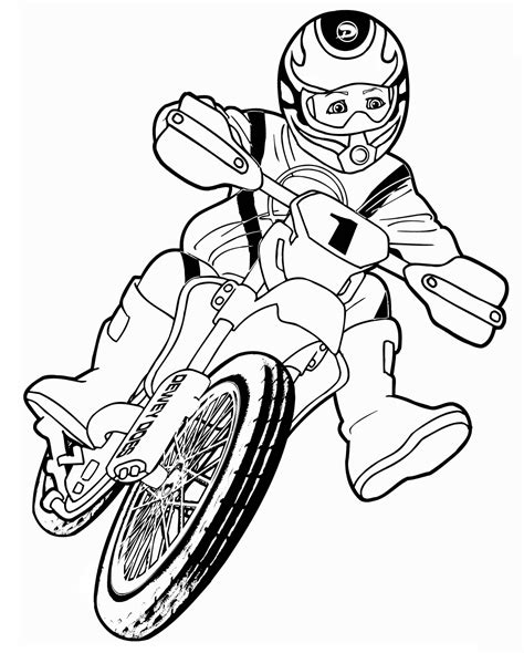 20 Desenhos de Motos para Colorir - Online Cursos Gratuitos