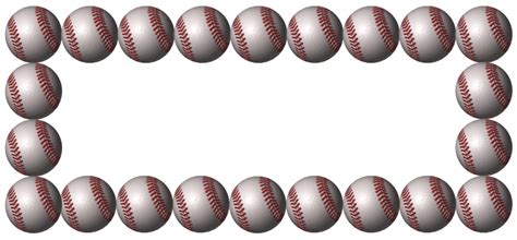 Baseball Page Border Clipart Best