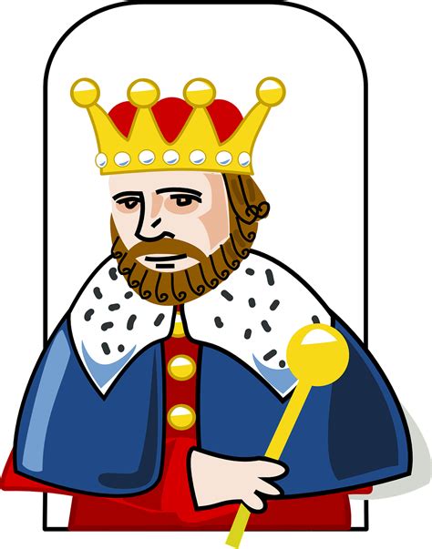 Král Koruna Žezlo Vektorová Grafika Zdarma Na Pixabay