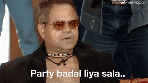 Party Badal Liya Sala Meme Template Video Download