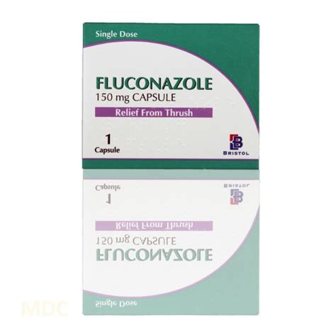 Fluconazole Oral Capsule 150mg Thrush Treatment Diflucan
