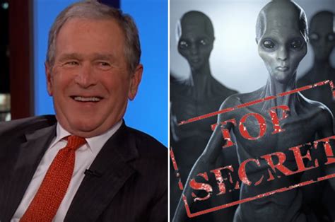 ufo files george w bush opens up about top secret alien documents at the white house daily star