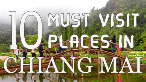 Top Ten Tourist Places In Chiang Mai Thailand Youtube