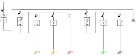 Guida pratica all'impianto elettrico nell'appartamento(4/5) la cassetta di derivazione principale (1) (fig. Impianto Elettrico Casa Schema Unifilare