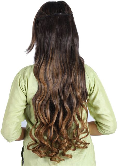 Buy 5 Clips Curlywavy Ombre4t27 Matte Finish Premium Synthetic Hair