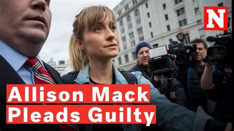 Smallville Actress Allison Mack Pleads Guilty To Sex Cult Case Youtube